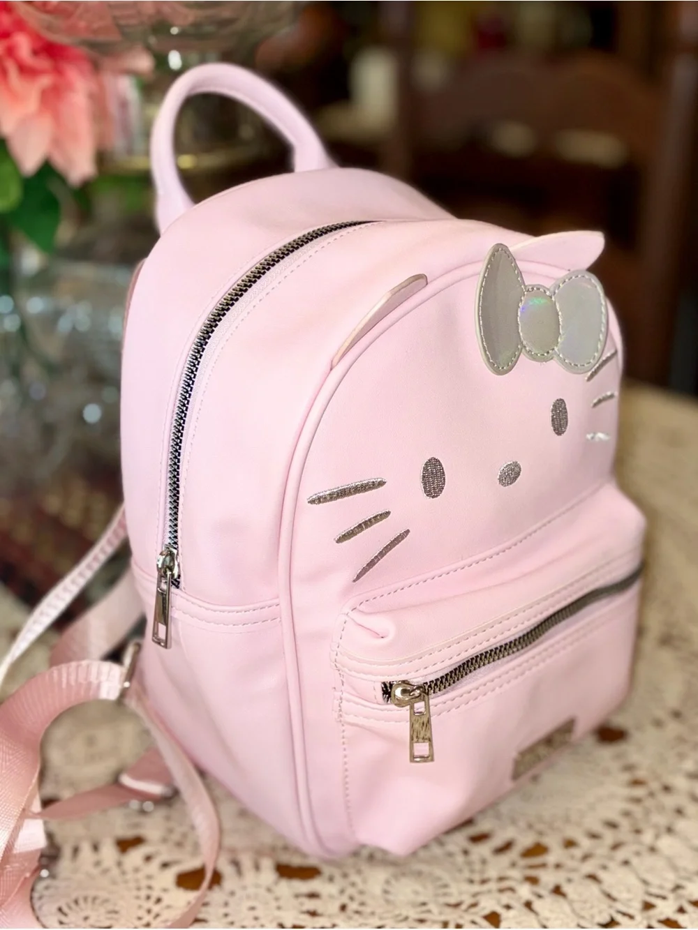Hello Kitty 50th Anniversary Pink Backpack